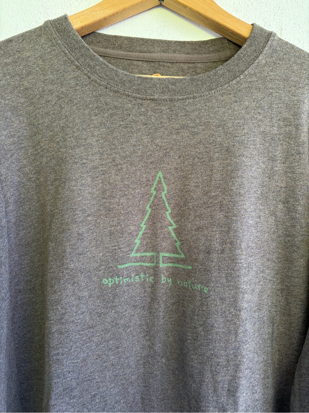 Good Karma by Life is Good - Long Sleeve Brown Graphic Tee - Picture 2 of 7